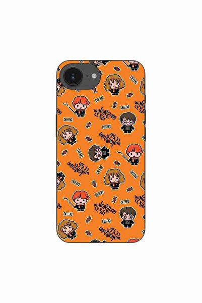 OEM Калъф, съвместим с Apple iPhone 16e, силиконов гел TPU, с десен Хари Потъ...