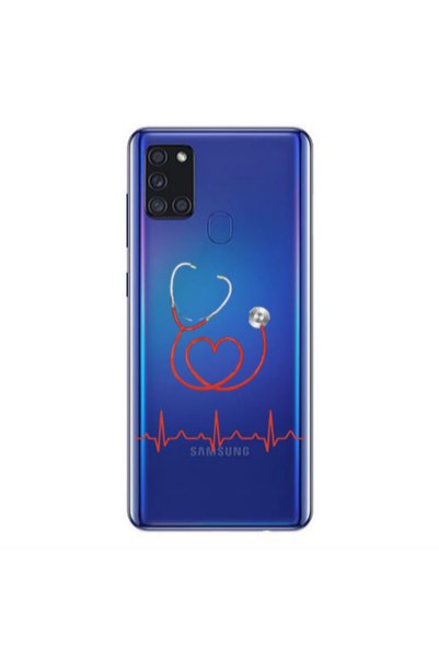Other Samsung A21S Stethoscope Transparent Silicone TPU Θήκη
