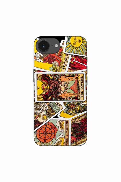 OEM Case compatible with Apple iPhone 16e Silicone Gel Tpu Tarot Cards Pattern