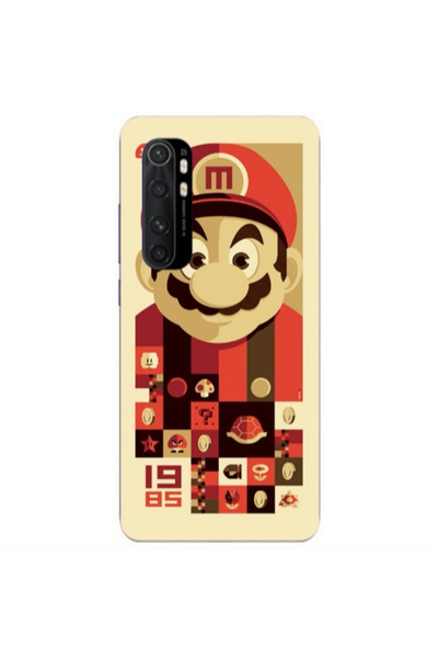 Other Xiaomi Mi Note 10 Lite Super mario Transparent Silicone TPU Θήκη