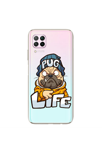 Other Huawei P40 Lite Pug Life 2 Transparent Silicone TPU Θήκη