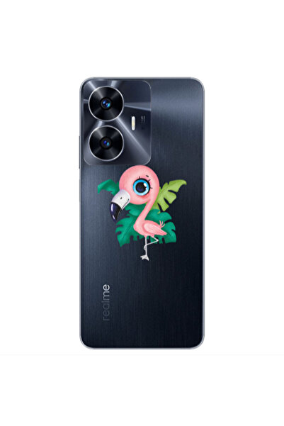 Other Realme Note 50 Swan Transparent Silicone TPU Θήκη