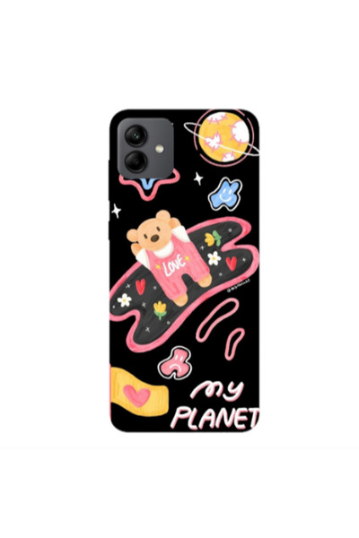 Other Samsung A04 My planet Transparent Silicone TPU Θήκη