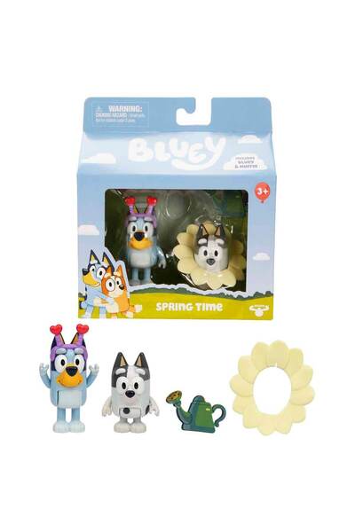 bluey 2’li Figür Seti - Spring Time
