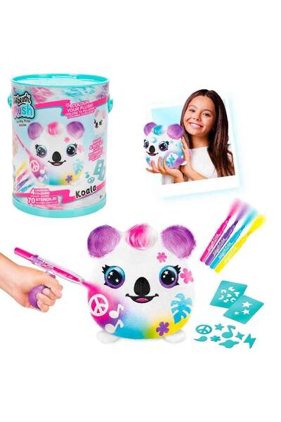 Canal Toys Airbrush Plush Squishy Peluş Boyama Seti - Unicorn
