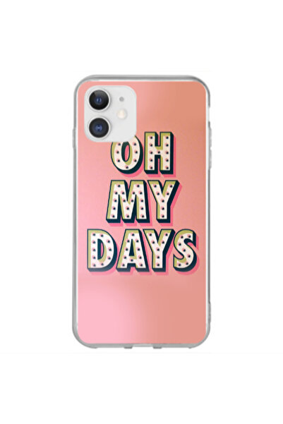 Other Apple iPhone 12 Oh my days Transparent Silicone TPU Θήκη