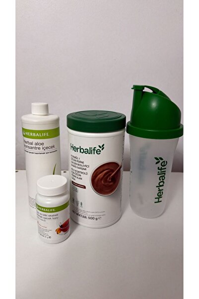 Herbalife CIKOLATALI SHAKE ALOE SEFTALİLİ ÇAY SHAKER