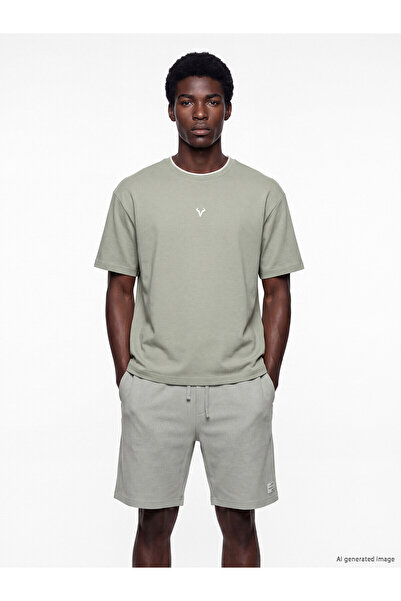 LC Waikiki Vizyon New Season Crew Neck Men's Sports T-Shirt