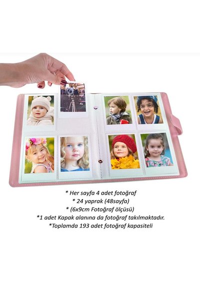 arel sanat ALBUM FOTOGRAFIC PREMIUM FUJIFILM INSTAX MINI 12, 192 FOTOGRAFII + 1 FOTO CU CAPAC PENTRU POZĂ
