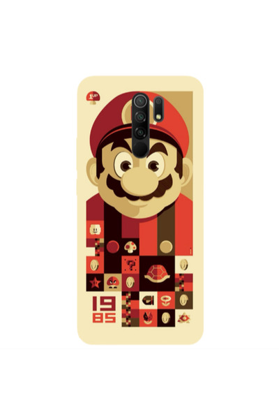 Other Xiaomi Redmi 9 Super mario Transparent Silicone TPU Θήκη