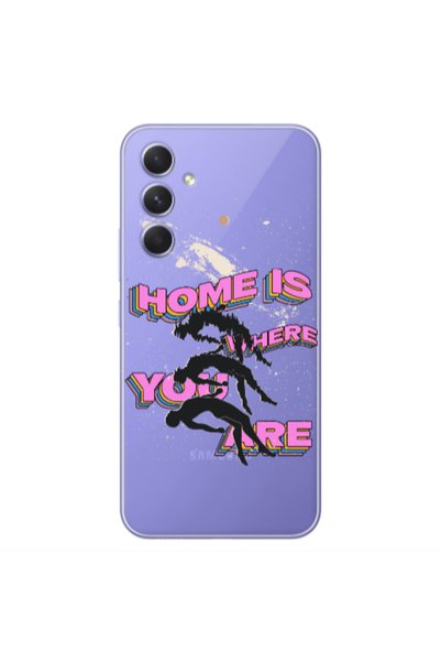 Other Samsung A35 Home Is Where Transparent Silicone TPU Θήκη