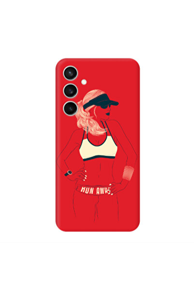 Other Samsung S24 Plus Run away Transparent Silicone TPU Θήκη