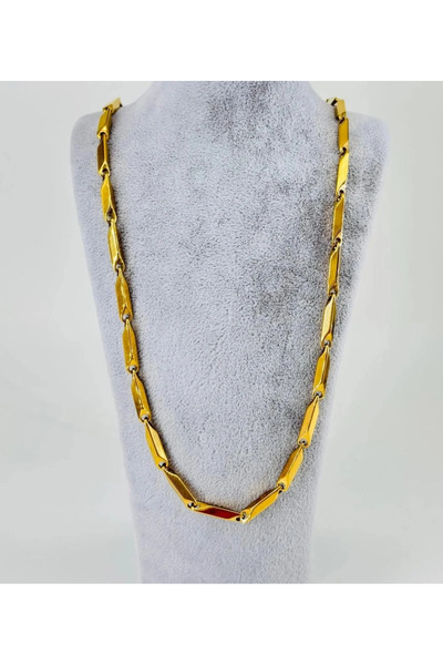 Marsilyan Nvdn- Ieg - Kibrit Steel Men's Necklace Iegrs-Nvdn1