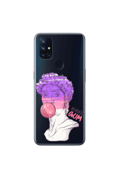 Other Oneplus Nord 10 Pin Bubble Transparent Silicone TPU Θήκη