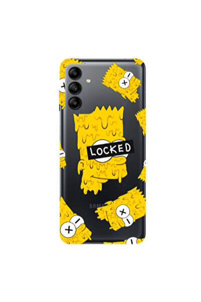 Other Samsung A04S Bart Simpson Transparent Silicone TPU Θήκη