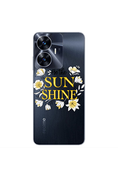 Other Realme Note 50 Sun Shine Transparent Silicone TPU Θήκη