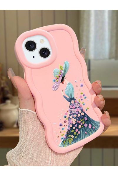 Hontinga حافظة متوافقة مع هاتف iPhone 15 Plus، حافظة حماية للكاميرا من السيلي...
