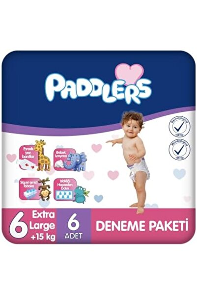 Yıldızan Terra Organic Baby Diapers Size 6 X-Large (15+ kg) 6 Pieces – Trial ...