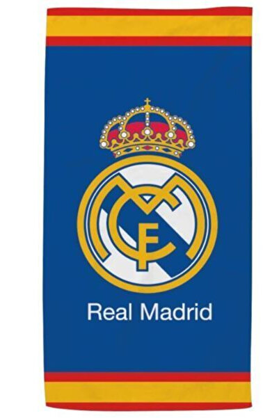 Real Madrid Πετσέτα πολυεστέρα Ισπανίας, 140x70 εκ. Μπλε