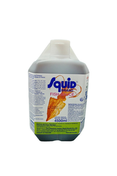 Squid Fish Sauce 4.5L