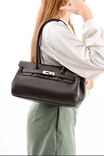 ÖZÜM ÇANTA Women's Shoulder Bag Brown