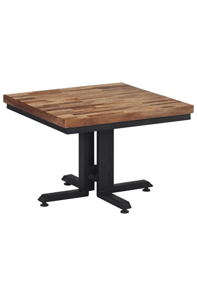 vidaxl Măsuță de cafea, 55x55x40 cm, lemn masiv de tec reciclat