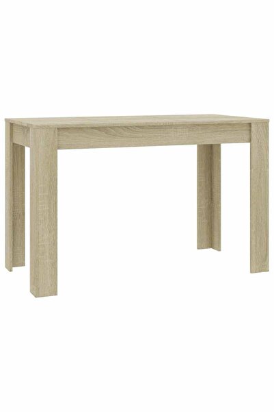 vidaxl Masă de bucătărie, stejar sonoma, 120x60x76 cm, lemn prelucrat