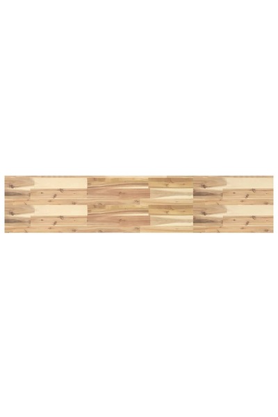 vidaxl Raft plutitor, 120x30x4 cm, lemn masiv de acacia netratat