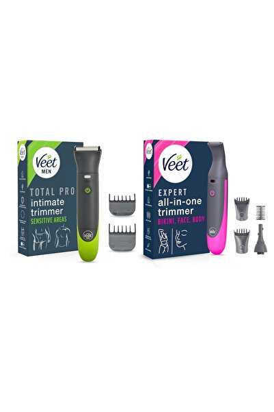 Veet Erkekler ve Kadınlar için Intimate Giyotin İkili Set - 1x Erkekler Intim...