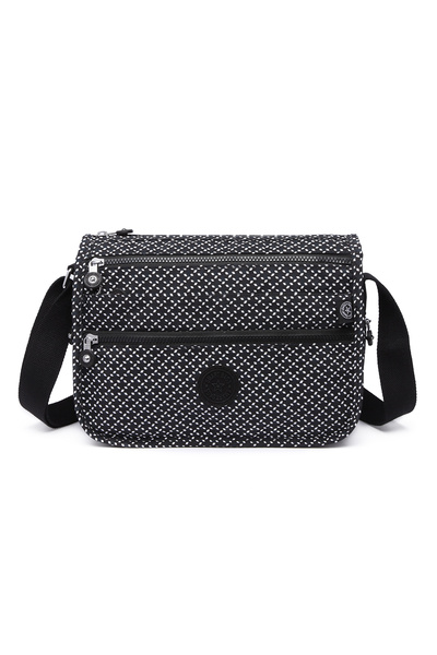 SMART BAGS Multi-Pocket Daily Medium Size Waterproof Crinkle Fabric Women's S...