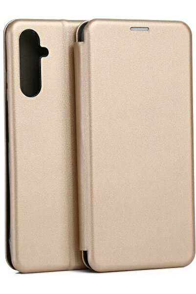 Beline Θήκη Συνθετικό Δέρμα / Σιλικόνη Χρυσό (Galaxy A15)