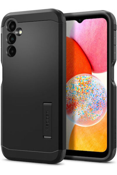 Spigen Σκληρό Θωρακισμένο Πλαστικό Πίσω Κάλυμμα 1.2mm Μαύρο (Galaxy A14) Κωδι...