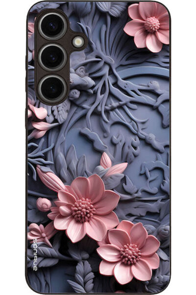 Other Θήκη Sonique Σειράς 3D Λουλουδιών για Samsung Galaxy S24 Plus Ροζ 02