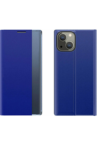Hurtel Sleep Book Συνθετικό Δέρμα / Πλαστικό Μπλε (iPhone 13 mini)