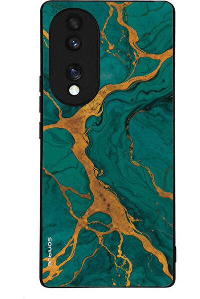 Other Θήκη Σειράς Sonique Marble για Honor 70 5G Πράσινη