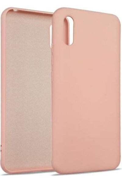 Beline Θήκη Πλάτης Σιλικόνης Ροζ Χρυσό (Redmi 9A / 9AT)