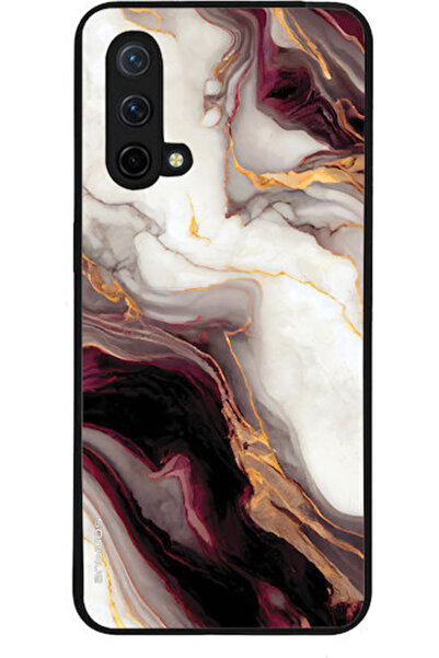 Other Θήκη Σειράς Sonique Marble για OnePlus Nord CE 5G Μπορντό