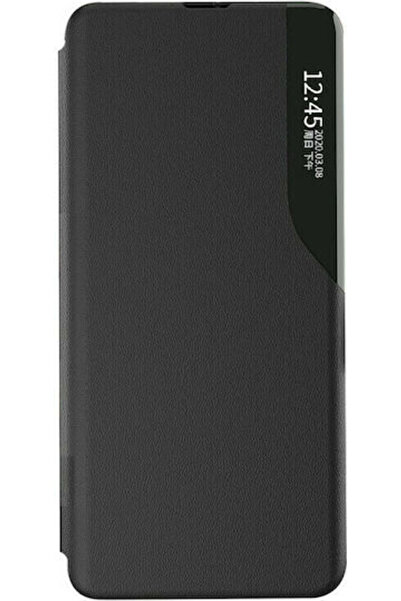 OEM Θήκη View από Συνθετικό Δέρμα Μαύρο (Poco M4 Pro 5G / Redmi Note 11s 5G)