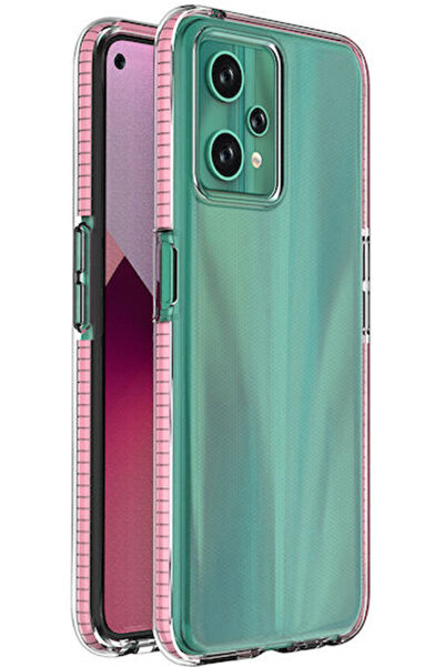 Hurtel Θήκη Πλάτης Σιλικόνης 1mm Ανοιχτό Ροζ (Realme 9 Pro)
