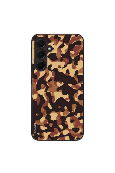 Other Θήκη Sonique Σειρά Στρατιωτικού Καμουφλάζ για Samsung Galaxy A35 5G Καφ...