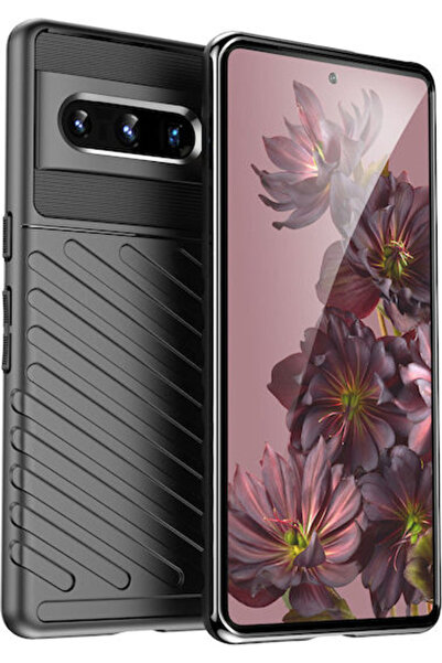 Hurtel Thunder Πίσω Κάλυμμα Σιλικόνης Μαύρο (Google Pixel) Κωδικός: 914557624...