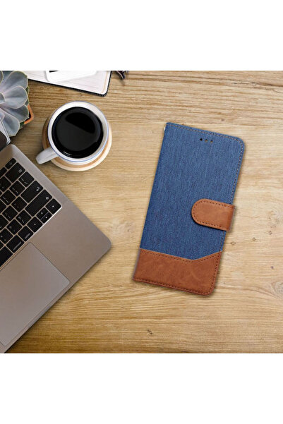OEM Jeans Book Σιλικόνης Μπλε (Redmi 14C / Poco C75) Κωδικός: 298016