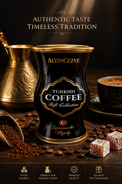 Altıncezve Turkish Coffee Gift Collection 210g – Cafea Turcească Premium Arab...