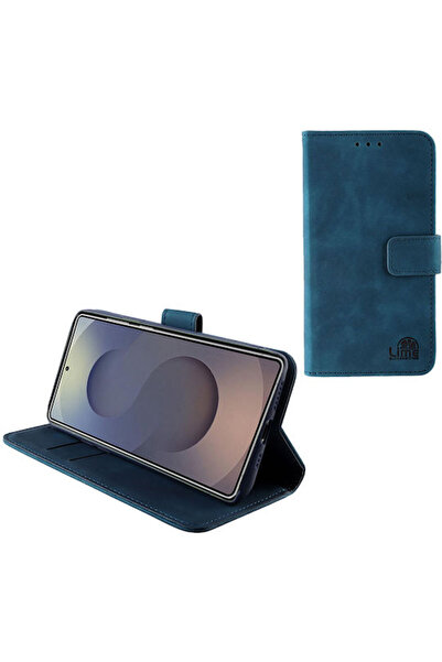 Lime&co Lime Book Συνθετικό Δέρμα / Σιλικόνη / Δέρμα Μπλε (Galaxy S25 Ultra)
