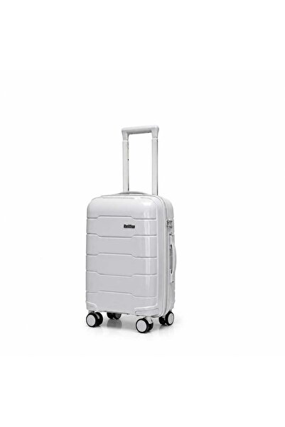 POGAGO 20 Inch Carry-On Suitcase, PP Unbreakable Hard Shell Cabin Luggage wit...