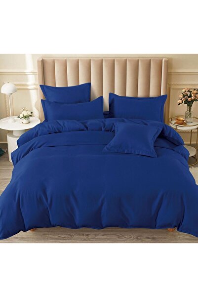 OEM 100% fine Cotton Duvet Cover Set with Stretchy – 6 pieces | 18401-C