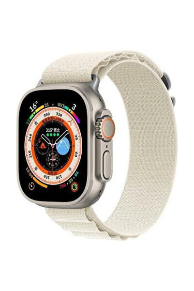 Devia Λουράκι Υφασμάτινο Λευκό (Apple Watch 38/40/41/42mm)