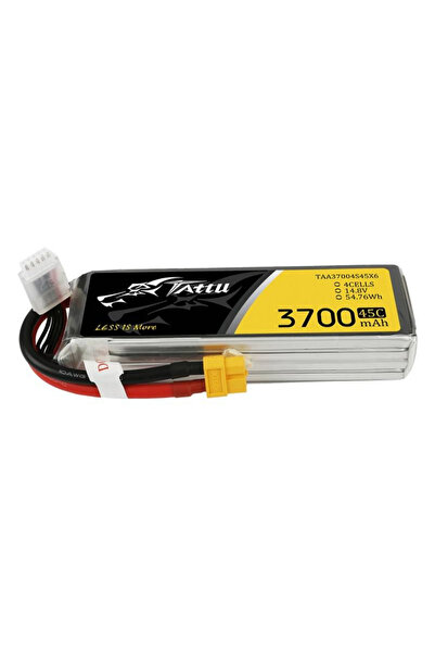 TATTU Baterie Lipo 3700mAh 14.8V 45C Pentru Modele RC 4S1P Încărcare Rapidă