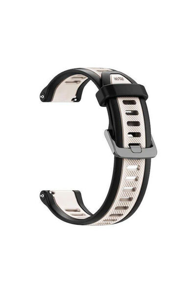 Techsuit Μπεζ λουράκι από ανοξείδωτο ατσάλι (Galaxy Watch4/5/6/7/FE/4 Classic...