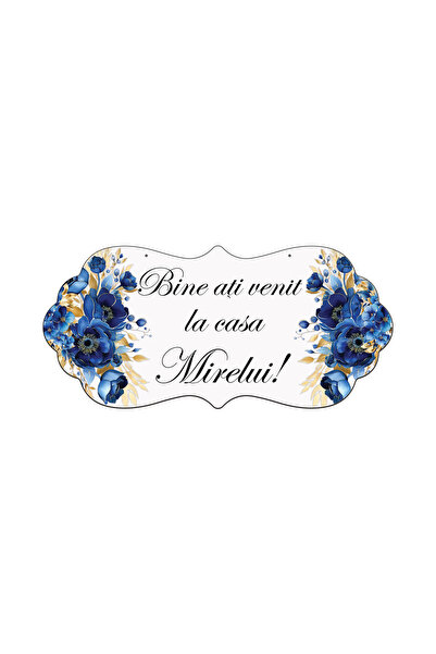 Bello Carino High quality decoration products Plăcuțe " Bine ați venit la Cas...